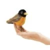Folkmanis Finger Puppet - Mini Robin -Plush Toy Store Folkmanis FingerPuppet MiniRobin
