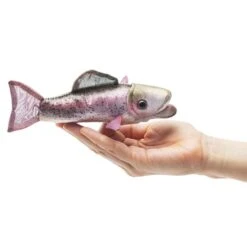 Folkmanis Puppet Finger Puppet - Mini Rainbow Trout