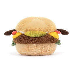 JELLYCAT Amuseable Burger -Plush Toy Store Jellycat amuseable burger A2BU 3 busy bee toys