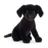 JELLYCAT Pippa Black Labrador -Plush Toy Store Jellycat pippa black labrador dog PIP3BL busy bee toys