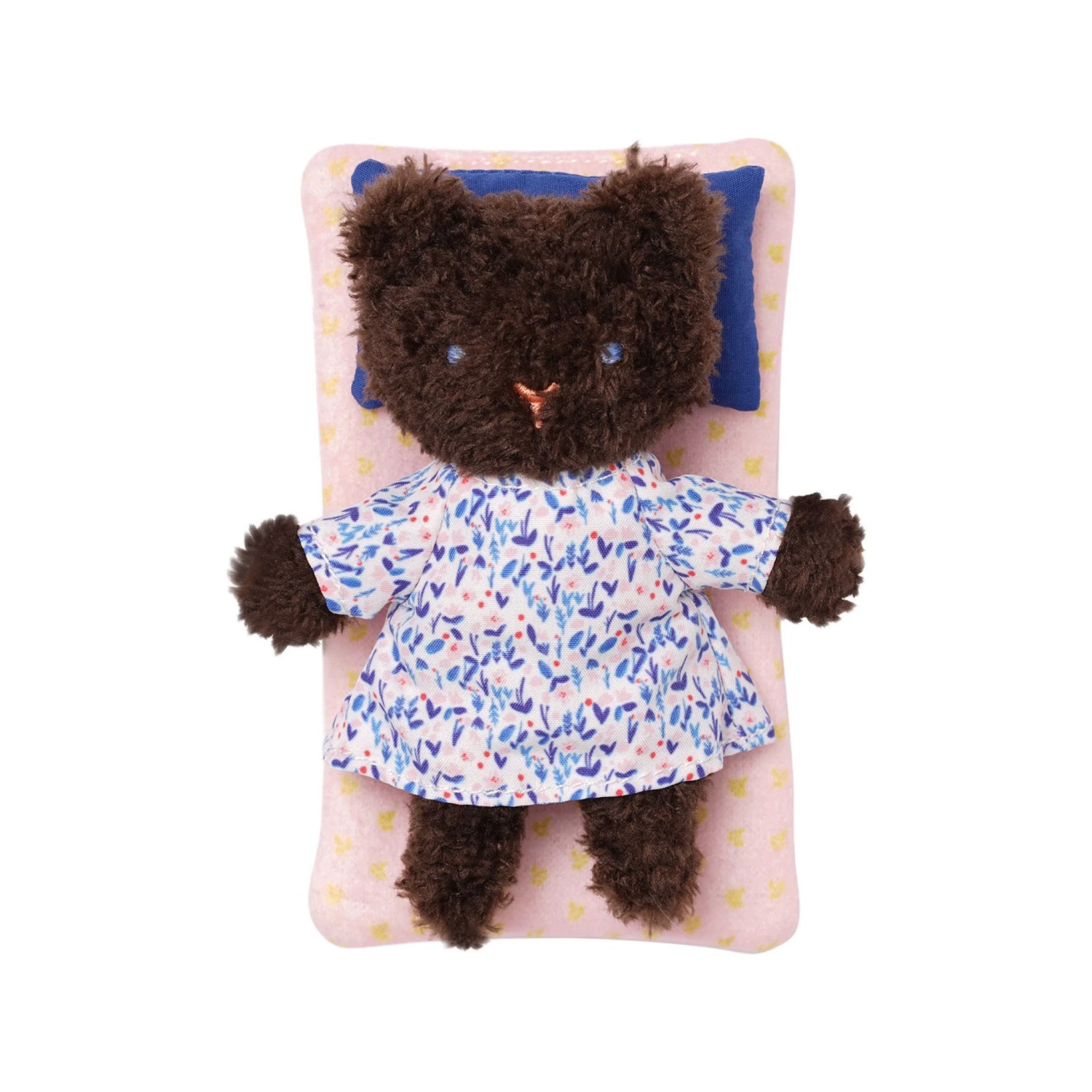 Manhattan Toy Little Nook Bluebell Bear Mini Plush With Pillow & Mattress 3 Manhattan Toy Little Nook Bluebell Bear Mini Plush With Pillow & Mattress