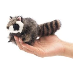 Folkmanis - Mini Raccoon Finger Puppet