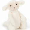 JELLYCAT Medium Bashful Lamb 2 JELLYCAT Medium Bashful Lamb -Plush Toy Store bashful lamb