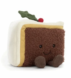 JELLYCAT Amuseable Slice Of Christmas Cake