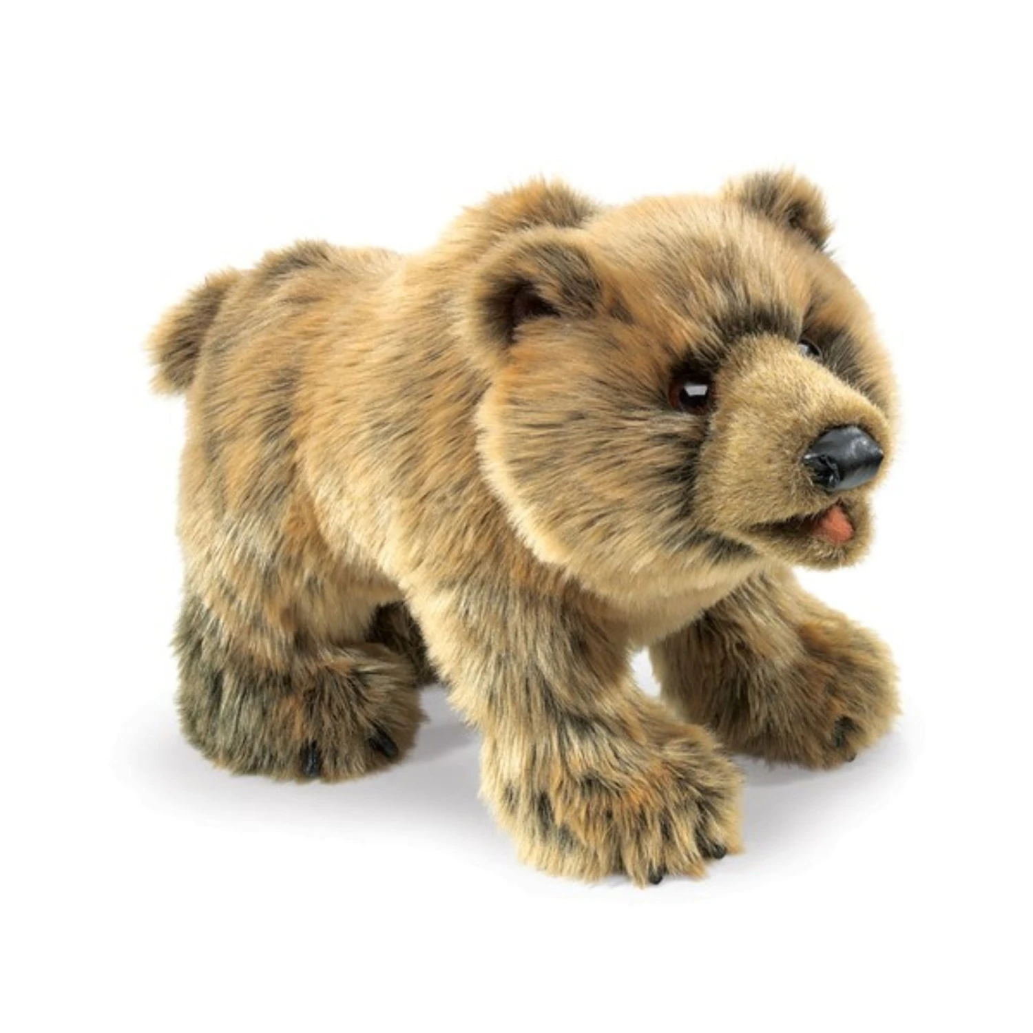 Folkmanis - Hand Puppet - Grizzly Bear 4 Folkmanis - Hand Puppet - Grizzly Bear - Image 2