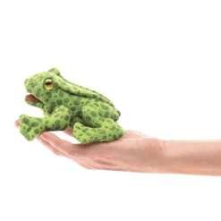 Folkmanis - Mini Frog Finger Puppet