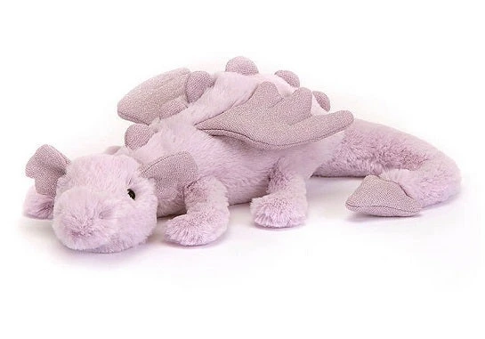 JELLYCAT Little Lavender Dragon 3 JELLYCAT Little Lavender Dragon