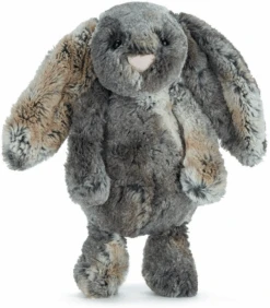 JELLYCAT Medium Bashful Woodland Bunny -Plush Toy Store jellycat bashful woodland bunny