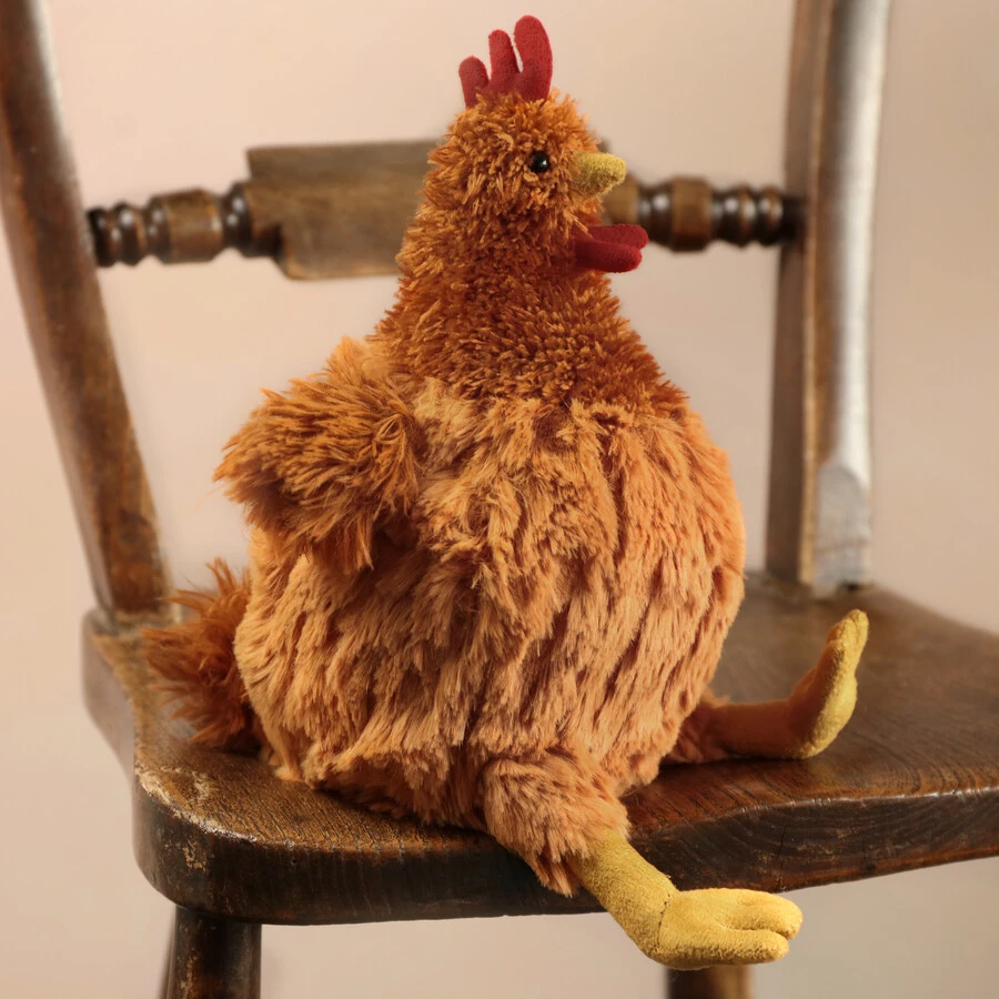 Jellycat Cecile Chicken Soft Toy 3 Jellycat Cecile Chicken Soft Toy