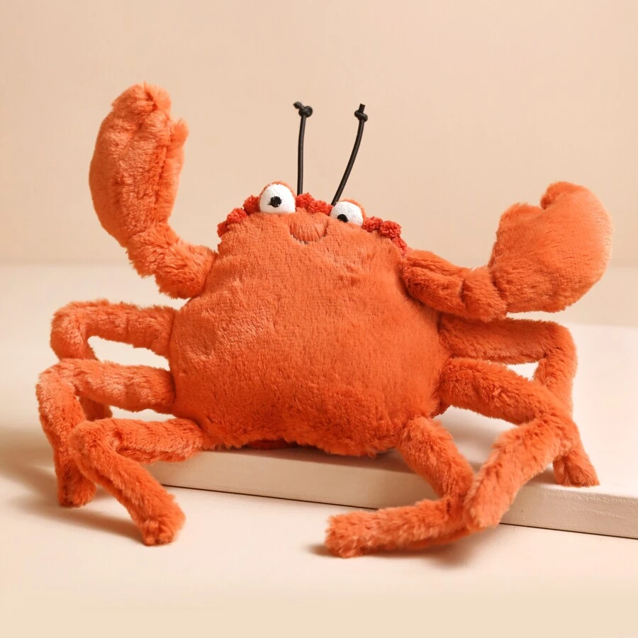 Jellycat Crispin Crab Small Soft Toy 3 Jellycat Crispin Crab Small Soft Toy