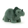 JELLYCAT Mini Fossilly Triceratops -Plush Toy Store jellycat fossilly triceratops busy bee toys