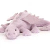JELLYCAT Lavender Dragon 1 JELLYCAT Lavender Dragon -Plush Toy Store jellycat lavender dragon busy bee toys LAV2DD