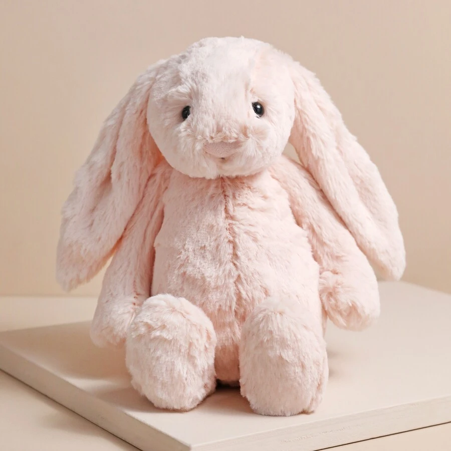 Jellycat Medium Bashful Blush Bunny Soft Toy 3 Jellycat Medium Bashful Blush Bunny Soft Toy