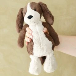 Jellycat Medium Bashful Fudge Puppy Soft Toy
