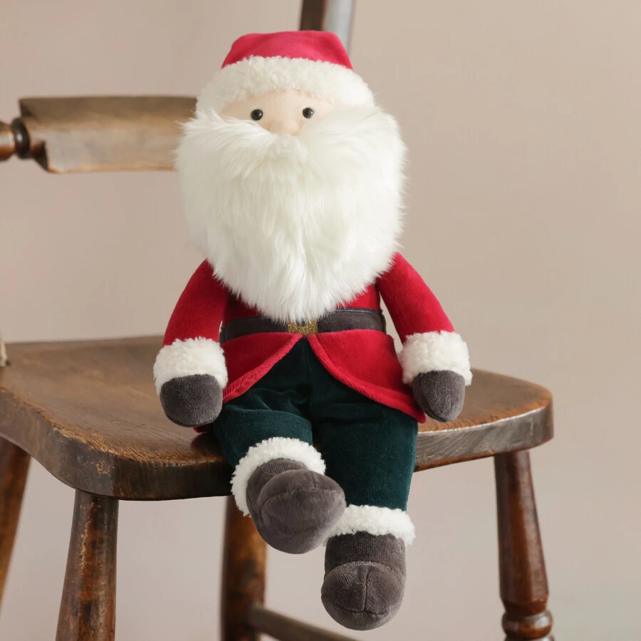 Jellycat Medium Jolly Santa Soft Toy 3 Jellycat Medium Jolly Santa Soft Toy