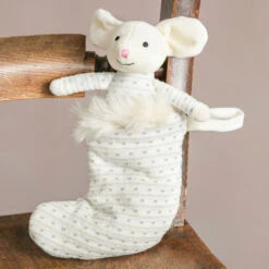 Jellycat Shimmer Stocking Mouse Soft Toy