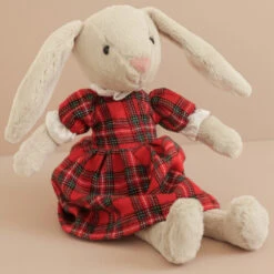 Jellycat Tartan Lottie Bunny Soft Toy