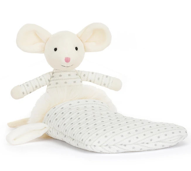 JELLYCAT Shimmer Stocking Mouse 4 JELLYCAT Shimmer Stocking Mouse - Image 2